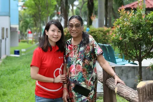 Mdm Dilla and Ms Lynette Liew